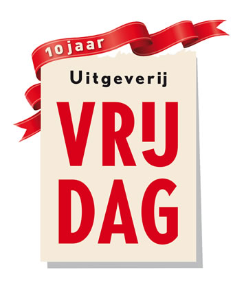 Logo voor Uitgeverij Vrijdag in Antwerpen